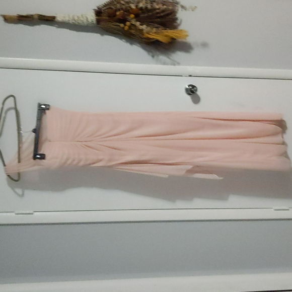 Long Mesh One Shoulder Illusion dress, size 8